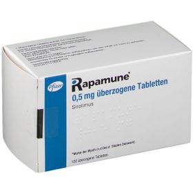 RAPAMUNE 0,5 mg überzogene Tabletten