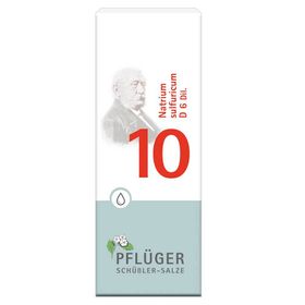 Biochemie Pflüger® Nr. 10 Natrium sulfuricum D6 Tropfen