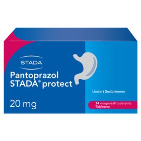 Pantoprazol STADA® protect 20 mg magensaftres. Tabletten