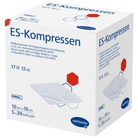 ES-Kompressen steril 12-fach 10 x 10 cm