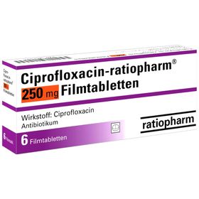 Ciprofloxacin-ratiopharm® 250 mg