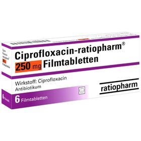 Ciprofloxacin-ratiopharm® 250 mg