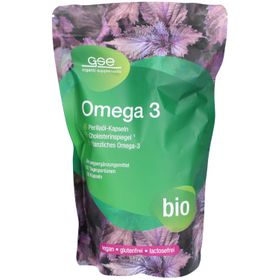 GSE Bio Omega-3 Perillaöl Kapseln