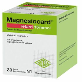 Magnesiocard® retard 15 mmol