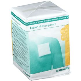 Askina® Mullkompressen 10 x 10 cm unsteril