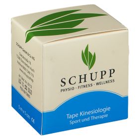 SCHUPP Tape Kinesiologie 5 cm x 5 m blau