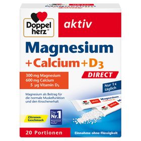 Doppelherz® aktiv Magnesium + Calcium + D3 DIRECT Micro-Pellets
