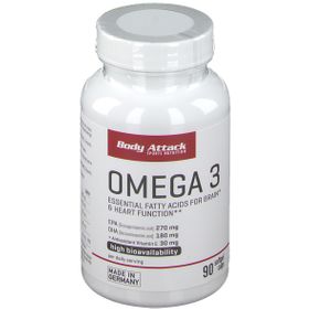 Body Attack Omega-3 Kapseln