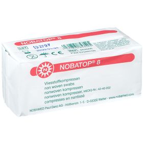 Nobatop® Vliessstoffkompresse 5 cm x 5 cm unsteril