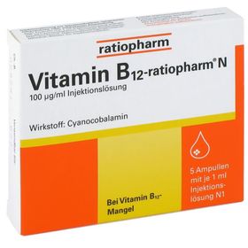 Vitamin-B12-ratiopharm® N Ampullen zur Injektion