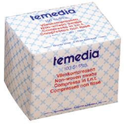 Temedia® Vlieskompressen 4-fach 10 x 10 cm unsteril