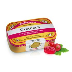 Grethers Redcurrant + Vitamin C zuckerfreie Pastillen