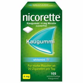 nicorette® whitemint 4 mg - Jetzt 10 € Rabatt sichern*