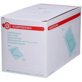 NOBAMED Mullkompressen 8- lagig, 10 x 20 cm, steril