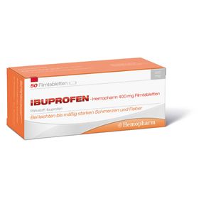 Ibuprofen-Hemopharm 400 mg Filmtabletten