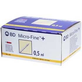 BD Micro FINE™+ U 40 Insulinspritzen  8 mm