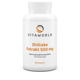 VITAWORLD Shiitake Extrakt 500 mg