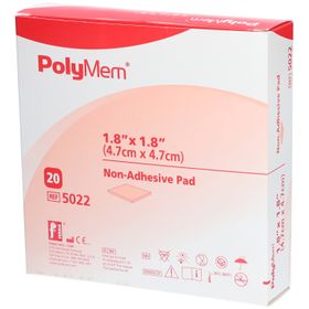 POLYMEM WUND PAD 5X5CM