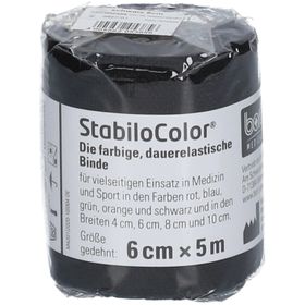 BORT StabiloColor® Binde 6 cm schwarz