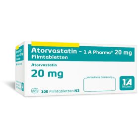 Atorvastatin 1A Pharma 20mg