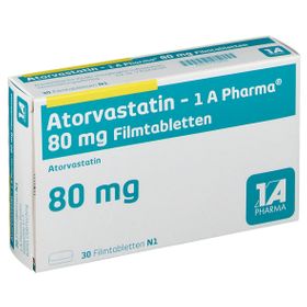 Atorvastatin 1A Phar 80Mg
