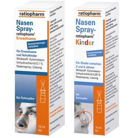 Nasenspray-ratiopharm® Familien-Set