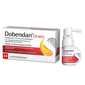 Dobendan® Tag & Nacht Set gegen Halsschmerzen