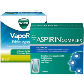 Erkältungsset WICK VapoRub + ASPIRIN Complex ab 16 Jahre