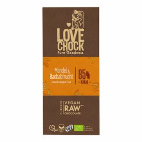 LOVECHOCK Mandel & Baobabfrucht 85% Kakao