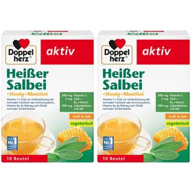 Doppelherz Heißer Salbei + Honig + Menthol mit Vitamin C + Zink