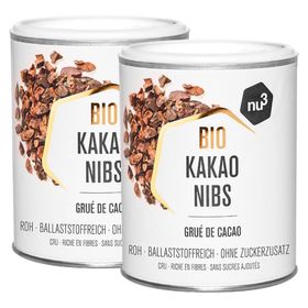 nu3 Nibs di Cacao Bio Set da 2