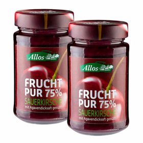 Allos Bio Frucht Pur 75 % Sauerkrische