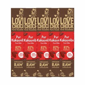 LOVECHOCK Pur Kakaonibs 82% Kakao