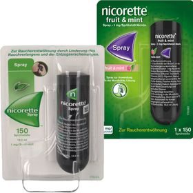 nicorette® Spray Set Classic-Mint & Fruit-Mint