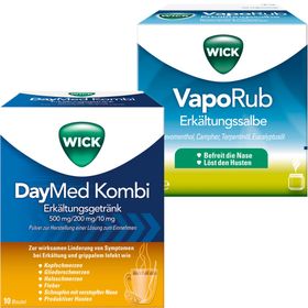 Erkältungsset WICK DayMed Kombi + VapoRub ab 12 Jahre