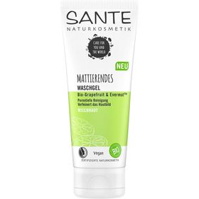 SANTE Naturkosmetik Mattierendes Waschgel Bio-Grapefruit & Evermattm