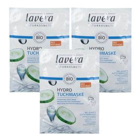 lavera Hydro Tuchmaske 3er-Pack