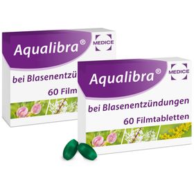 Aqualibra® 80 mg/ 90mg/ 180 mg Filmtabletten gegen Blasenentzündung