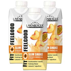 LAYENBERGER® FIT+FEELGOOD SLIM SHAKE PFIRSICH-MARACUJA