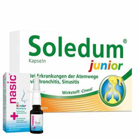 nasic® für Kinder Nasenspray + Soledum Kapseln junior