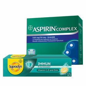Aspirin® Complex Granulat + Supradyn® Immun