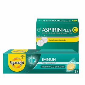 ASPIRIN® plus C + Supradyn® Immun