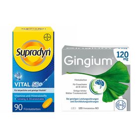 Supradyn® Vital 50+ Ginseng + Olive + Gingium® 120 mg