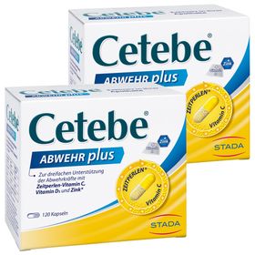 Cetebe® ABWEHR plus mit Vitamin C, Vitamin D3 und Zink