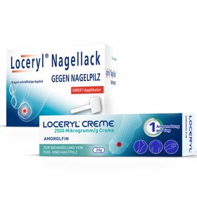 LOCERYL® Nagellack gegen Nagelpilz mit DIREKT-Applikator + LOCERYL® Creme
