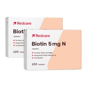 Redcare Biotin 5 mg N Doppelpack