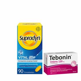 Supradyn® Vital 50+ & Tebonin® intens 120 mg