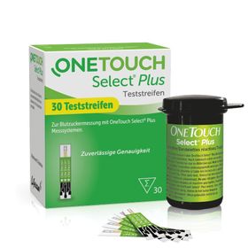 OneTouch Select® Plus Blutzuckerteststreifen zur Blutzucker-Messung bei Diabetes (Zucker-Krankheit)