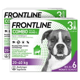 FRONTLINE COMBO® Spot on gegen Flöhe und Zecken Hund L 20-40kg