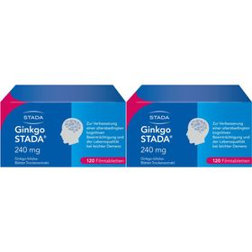 Ginkgo Biloba STADA® 240 mg bei Gedächtnis- und Konzentrationsstörungen